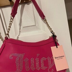 Juicy Couture Pink Chain Strap Bag